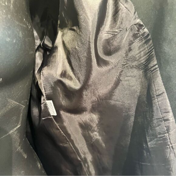 Vintage faux suede fully lined blazer EXCELLENT condition size 8 - Picture 3 of 6